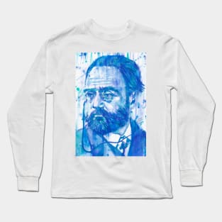 EMILE ZOLA - watercolor portrait .1 Long Sleeve T-Shirt